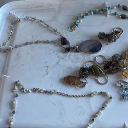 Lot Of Made Jewelry, Bracelets And Necklaces