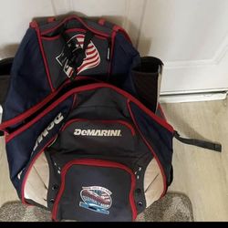 DeMarini Voodoo Baseball/Softball Equipment Bag – All-Star Edition Bat Pack Backpack