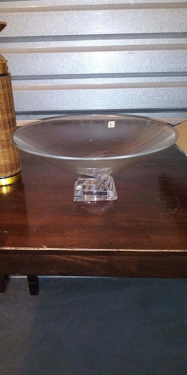 JG Durand Crystal Bowl (Made In France)