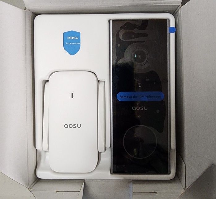 Aosu Video Doorbell Ultra β 5MP UHD Smart WiFi Security Camera (Open Box)