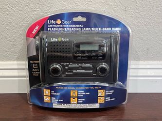 Life Gear AM/FM/Weather Band/NOAA - Model TF-38