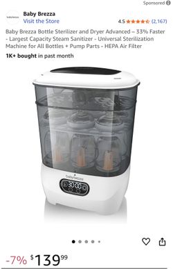 Baby Brezza Bottle Sterilizer