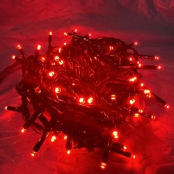 100 LT STARRY LIGHT STEADY RED