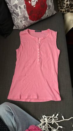 Bubblegum pink Brandy tank