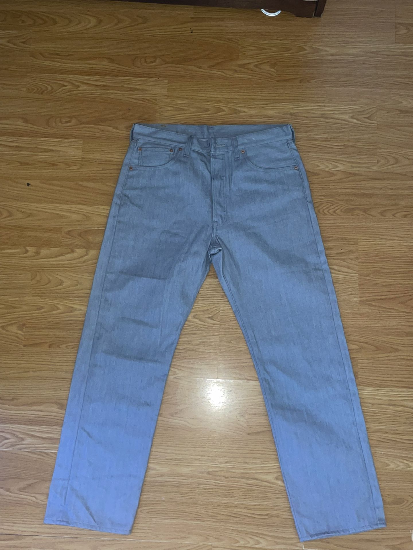 Levi’s 501 Jeans - Grey (Worn 2x, Like New, Not Negotiable No More Reached Final Price