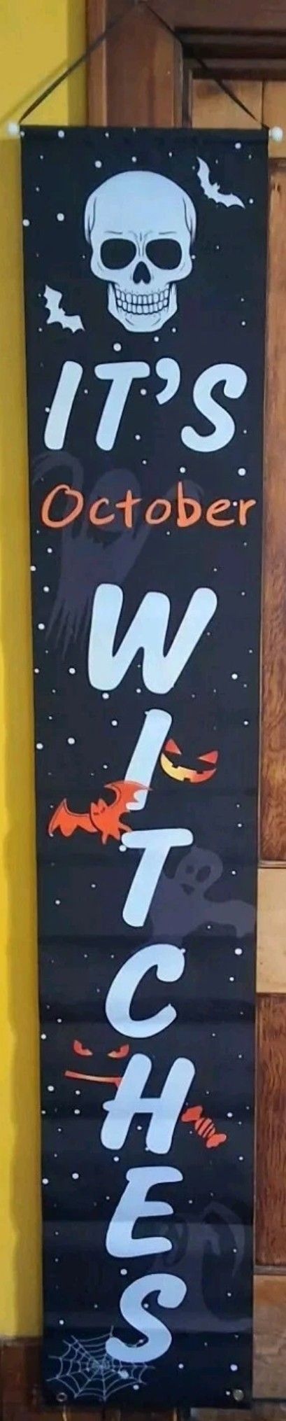 Halloween Decorative Vertical Hanging Banner