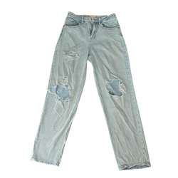 Rewind Light Blue Distressed Boyfriend Jeans