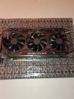 RTX 2070 super EVGA great condition
