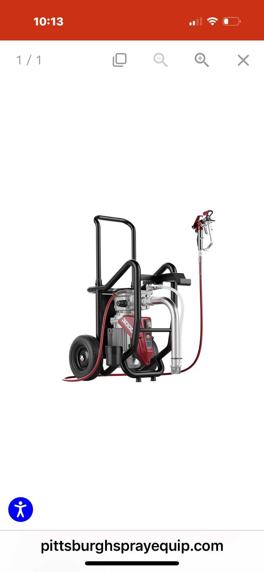 Airless Paint Sprayer Titan 3000