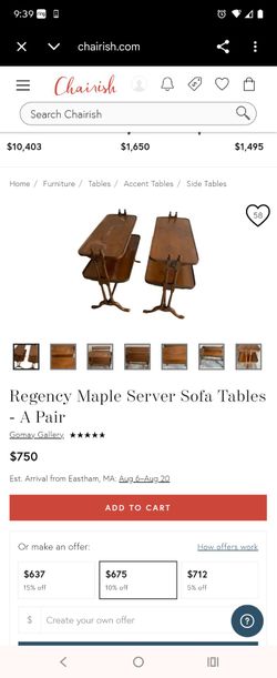 Vintage side table