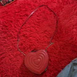 Red Heart Crossbody-Bag 