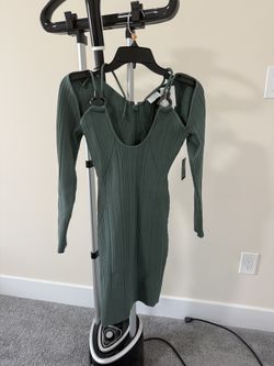 HERVE LEGER/CENTRIC-BCBG MINI DRESS