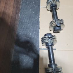 Adjustable Dumbbells $30