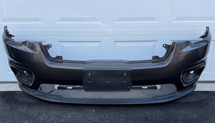 GRAY JEEP CHEROKEE 2019 2020 2021 2022 FRONT BUMPER