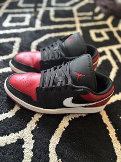 Jordan 1 Low 'Alternate Bred Toe' Men Size 12 