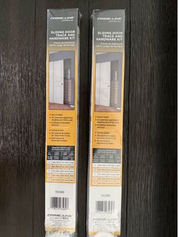 2 New Prime-Line Sliding Closet Door Track & Hardware Kits #163589