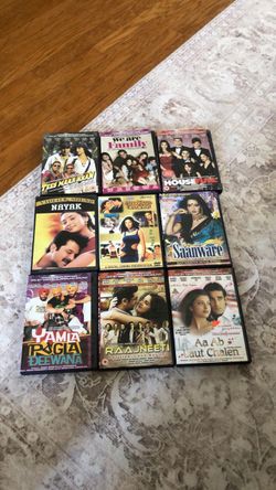 Bollywood DVD Lot of 9 Movies