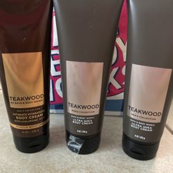 Bath And Body Works Teakwood Body Cream 