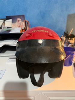 Child’s moto helmet