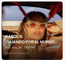 Karol G AUG 2026 2
