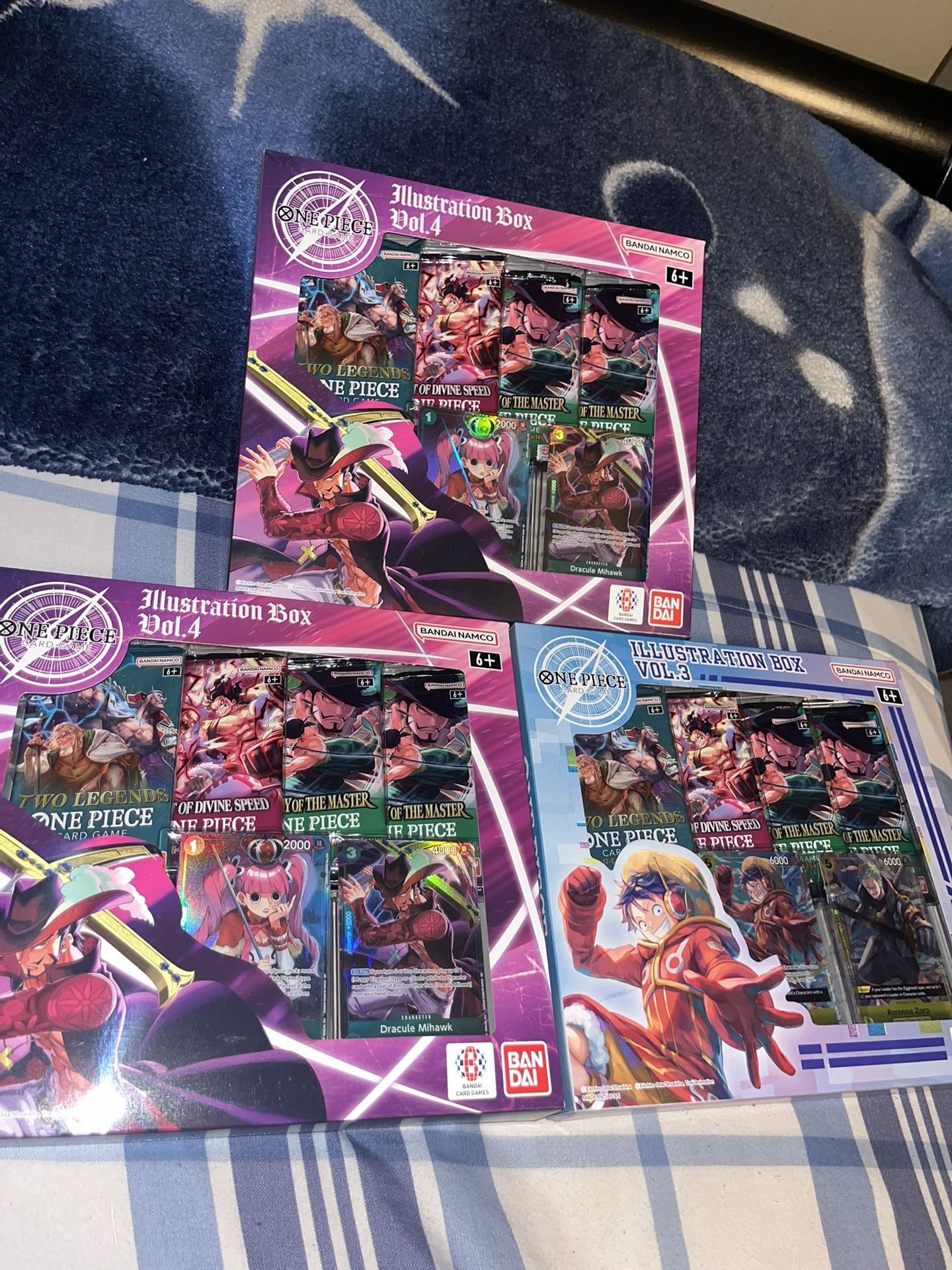 One Piece Card Illustration Box Vol. 3 And 4