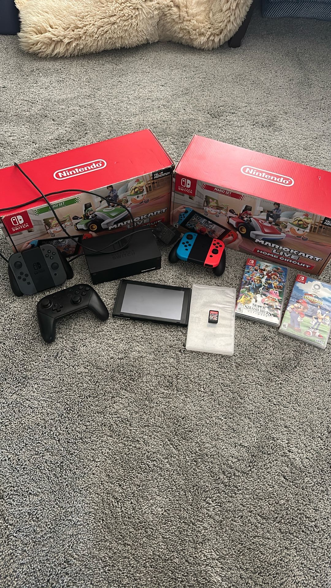 Nintendo Switch Mario Kart Super Smash