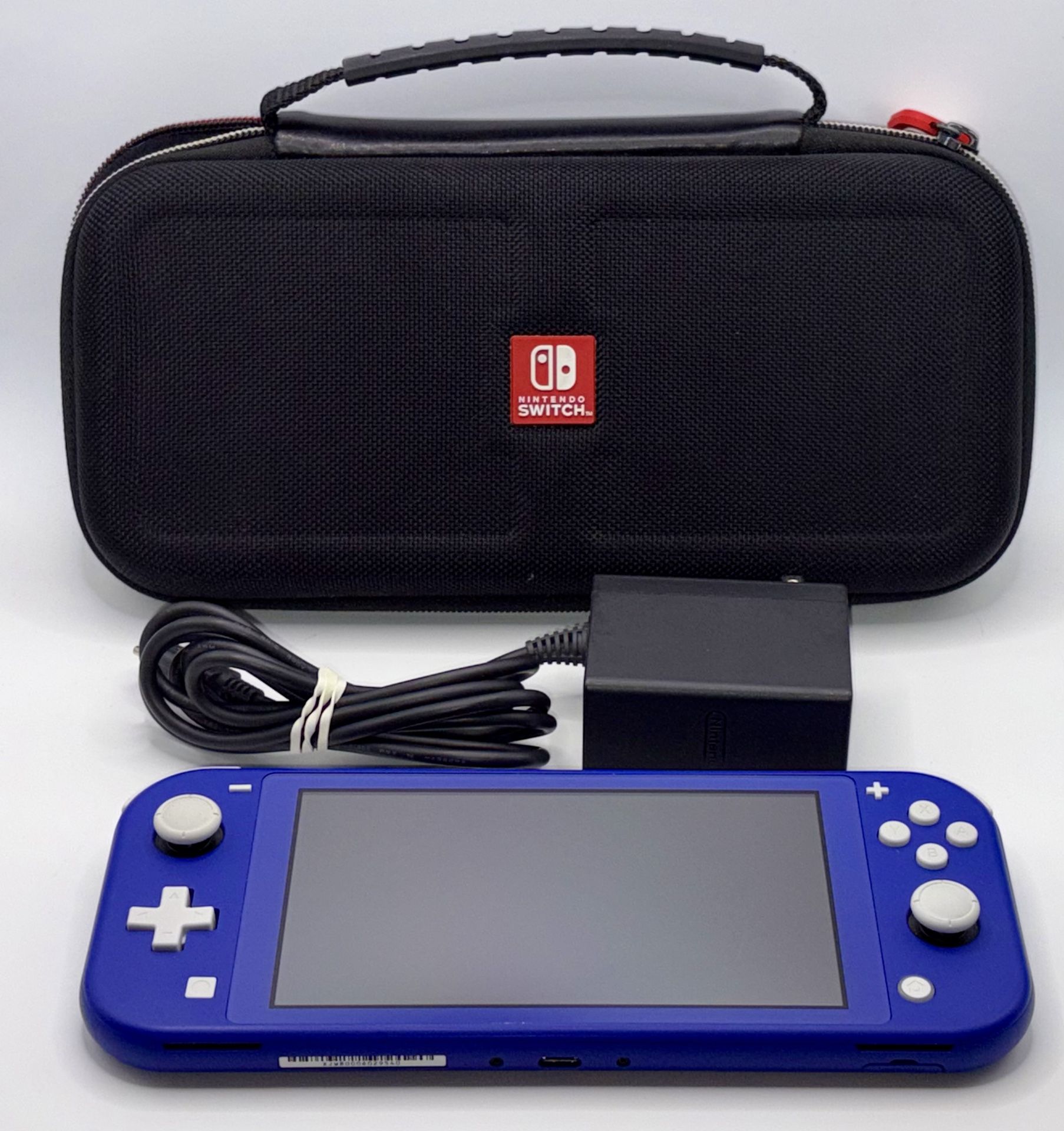Blue Nintendo Switch Lite 32GB Console w/ Charger & Case