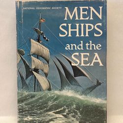 HC book Men Ships and the Sea by Capt Alan Villiers 1962 National Geographic 
