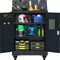 Metal Storage Cabinet - Garage Storage Cabinet 🔥🔥🔥🔥
