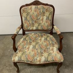 Flawless French Provincial Cushioned Chair