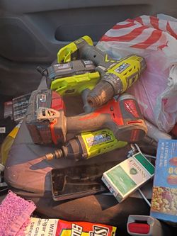 Impact Drills Ryobi And Milwaukee