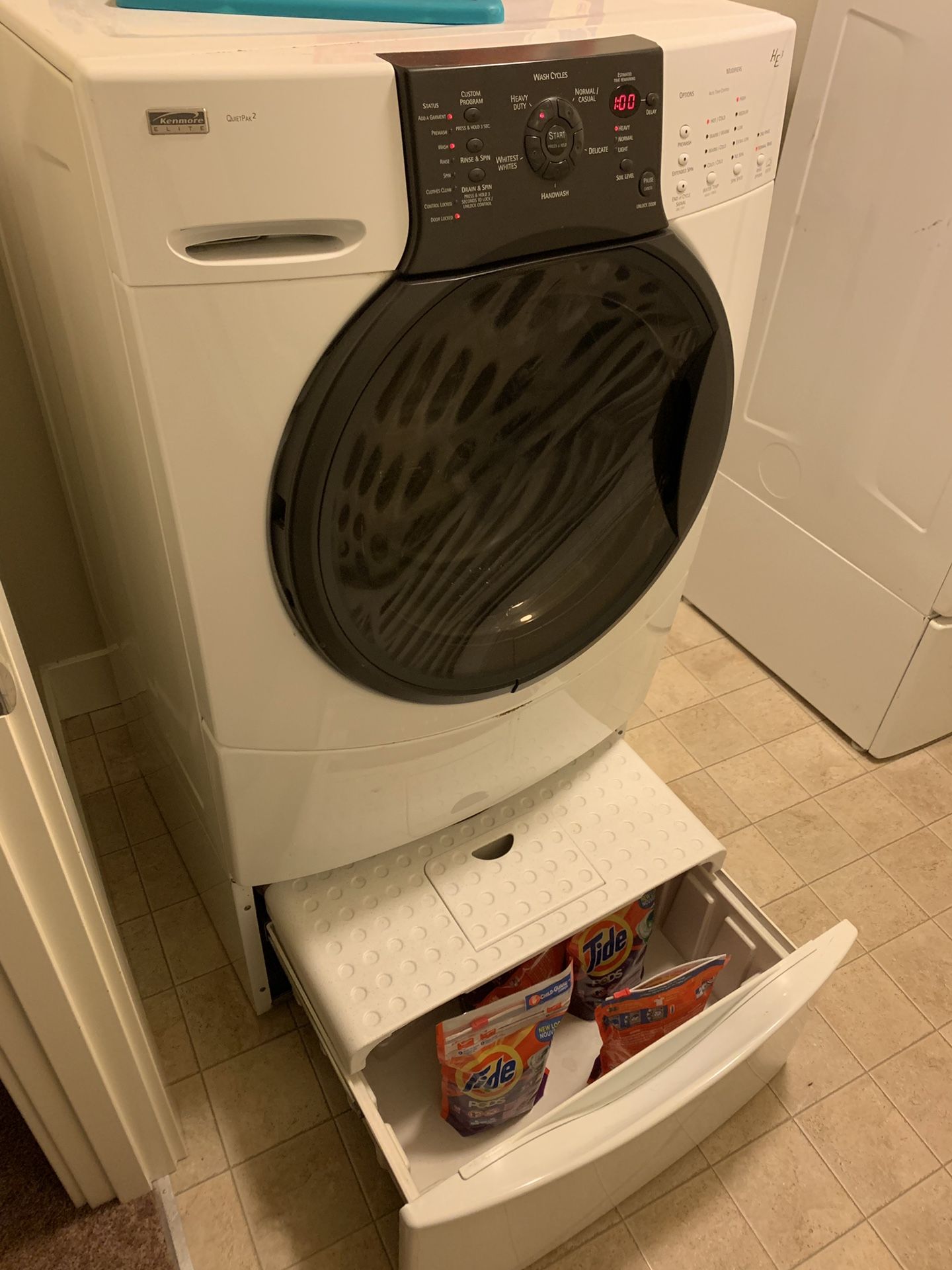 Kenmore Elite Front washing machine