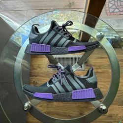 Adidas NMD R1 Triple Black Purple Ultraboost Size 10 Men’s 