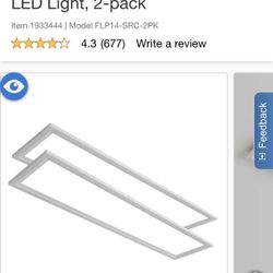 Skylight Flat Panel by Artika Light. Several boxes of 2 available. Price for box of 2