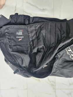 Alpinestars Leather Motorcycle Jacket - Black