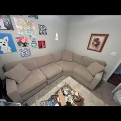 Radley Fabric 4-Piece Sectional Sofa, Created for Macy's