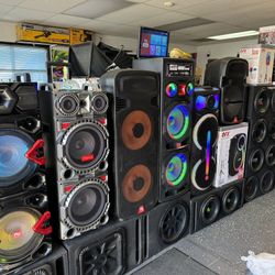 DJ Karaoke Speakers