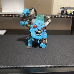 Big Blue Monster Warrior