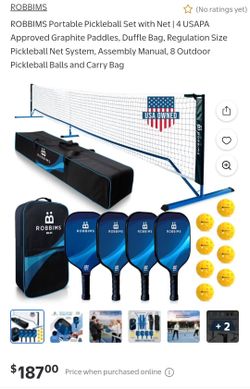 Portable Pickleball Set