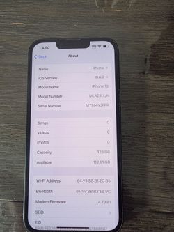 Unlocked iPhone 13 128GB