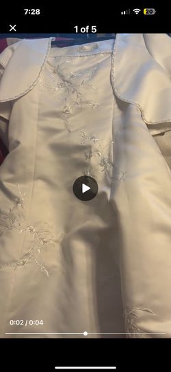 communion. dress size girls 16