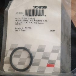 Water Pipe I Ring Chrysler, Hyundai, Kia,Mitsubishi 4, V6, 2 4o, 2 5L, 3 0L, 3 33L, 3 8L Engines Repales MD147332 