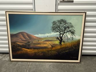 Oil Painting -nting-Size: Width 47 3/4" Height 31 1/2"