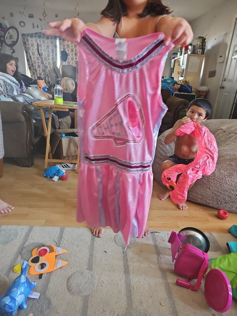 Small Pink Cheer Costume