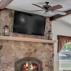 Samsung 52-inch LCD HDTV Wallmount Required, No Remote Or Stand 1080p Full HD 120 Hz Gaming Monitor TV