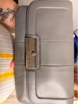 Gray Coach Wallet
