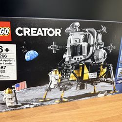 Lego Lego Creator Expert N.A.S.A Apollo 11 Lunar Lander 10266 Building Kit, 1,087 Pieces