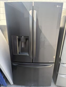 LG Refrigerator Counter Depth Black Stainless