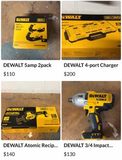 DEWALT Tools - Flash Deal $420 for all