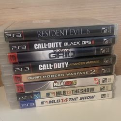PlayStation 3 games(8 Games)